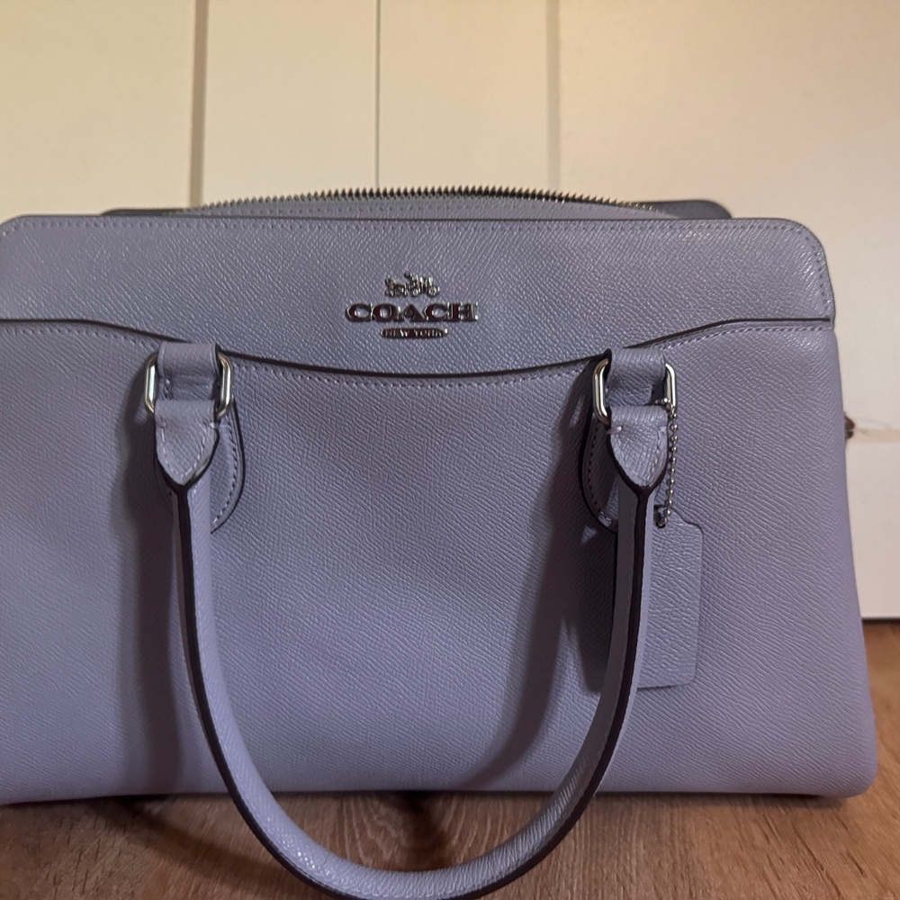 Lavendar coach purse